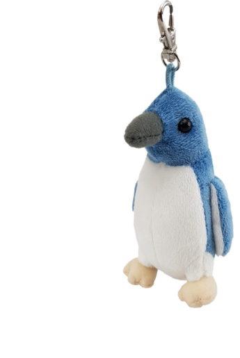 Plush Blue Penguin Key Ring