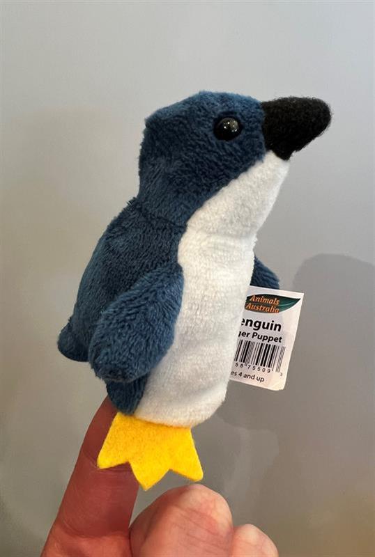 Penguin Finger Puppet